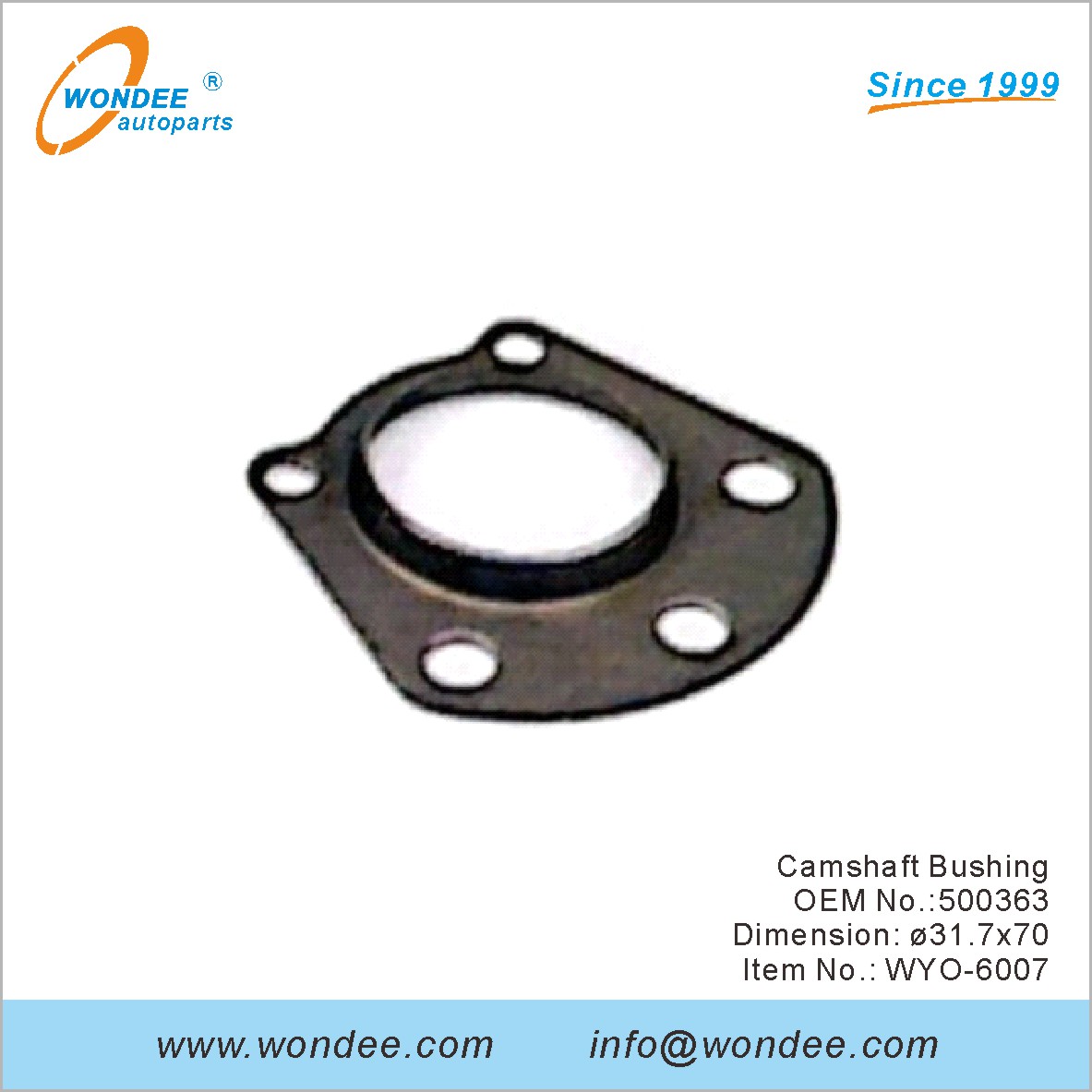 Cubo de levas OEM 500363 para Volvo de Wondee