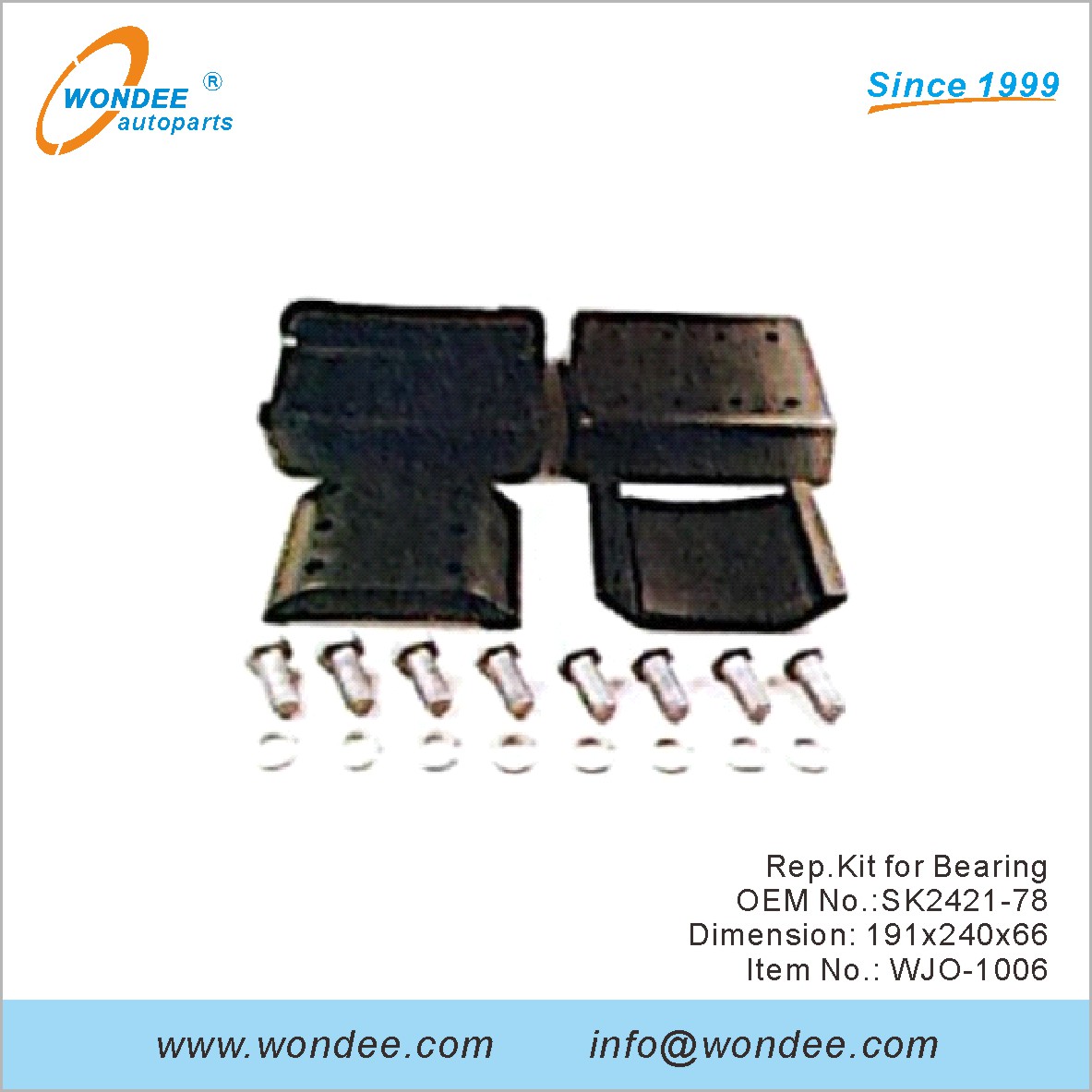 Rep.kit para llevar OEM SK2421-78 para Jost de Wondee