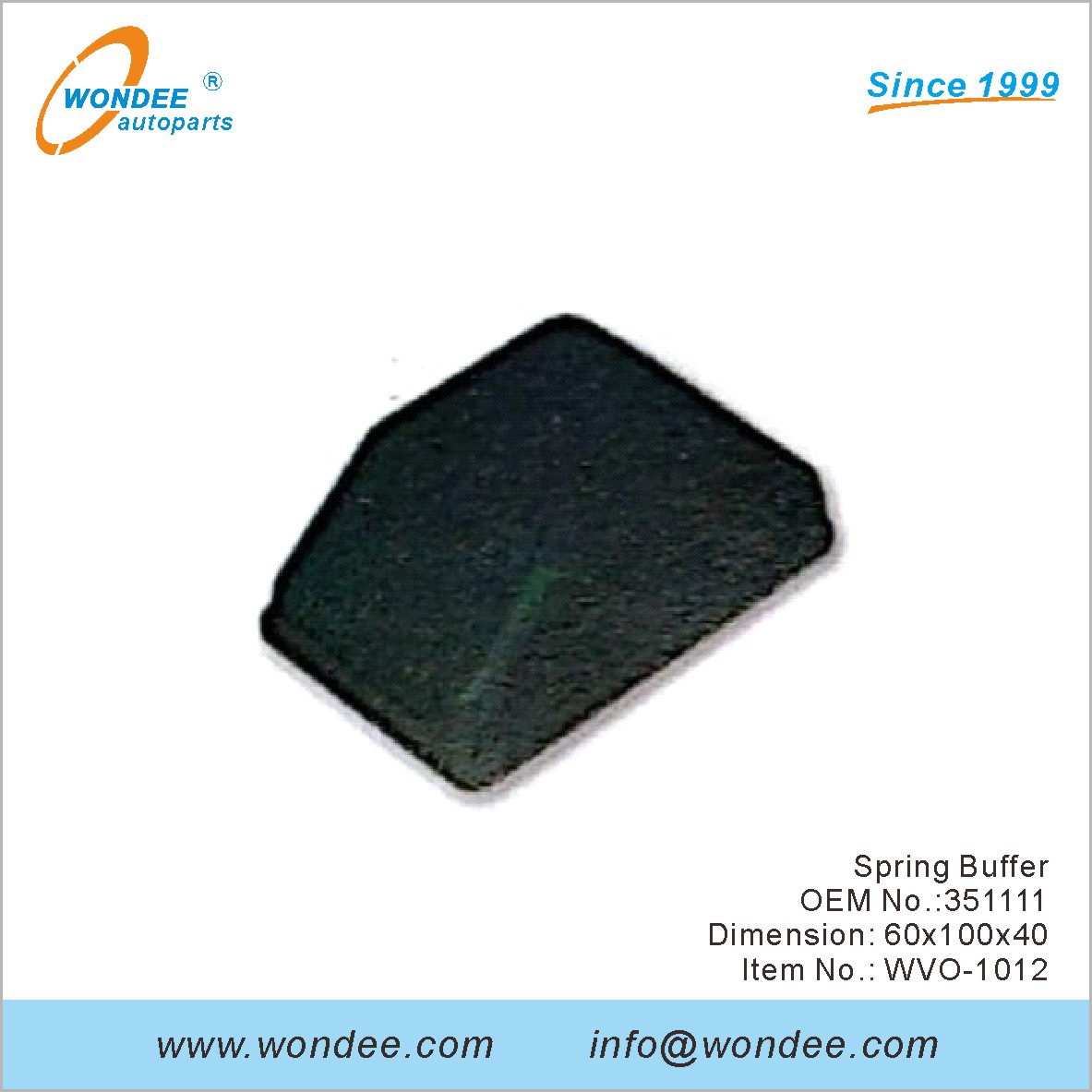 Spring Buffer OEM 351111 para Volvo de Wondee