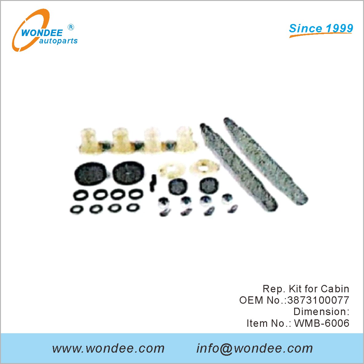 Rep. Kit para Cabin OEM 3873100077 para Benz de Wondee