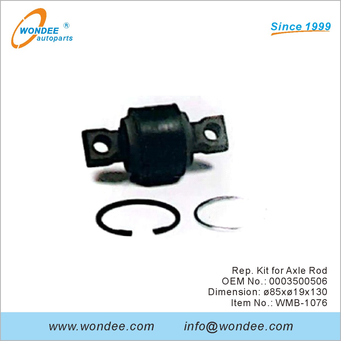Rep. Kit para la barra de eje OEM 0003500506 para Benz de Wondee