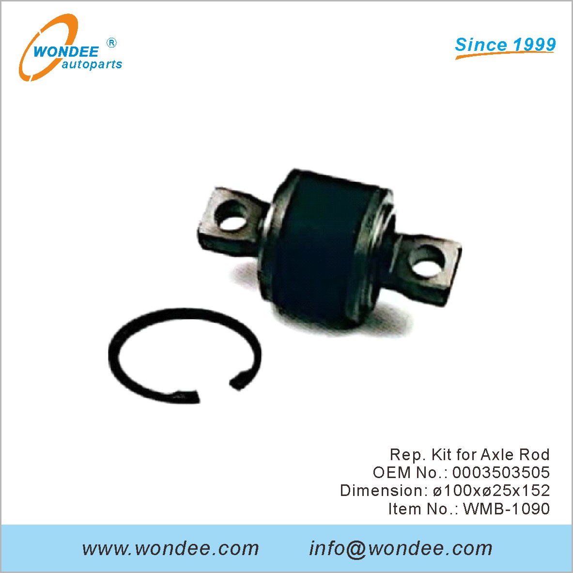 Rep. Kit para la barra de eje OEM 0003503505 para Benz de Wondee