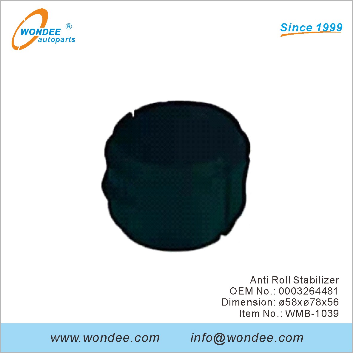 Anti -Roll Stabilizer OEM 0003264481 para Benz de Wondee