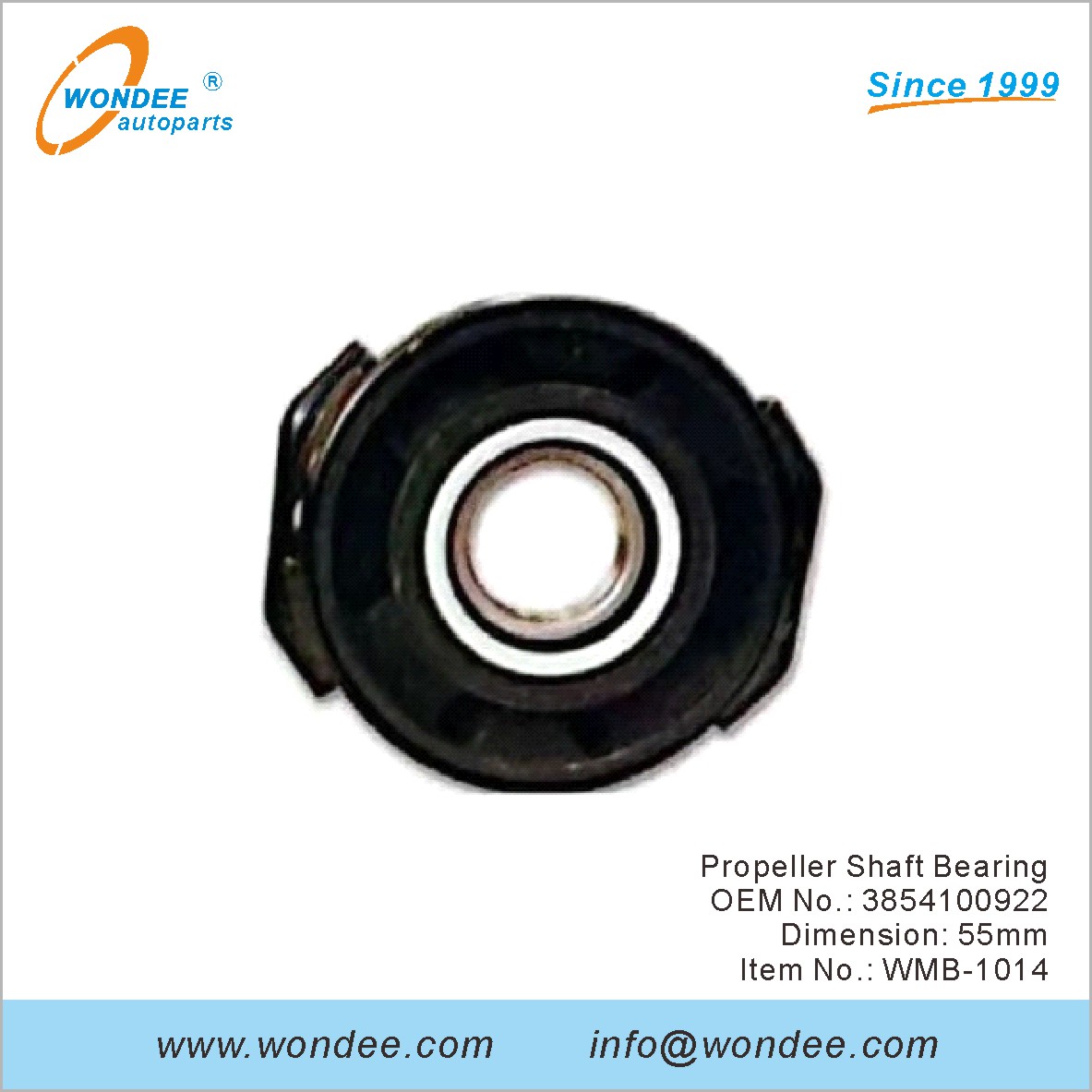 OEM de cojinete del eje de la hélice 3854100922 para Benz de Wondee