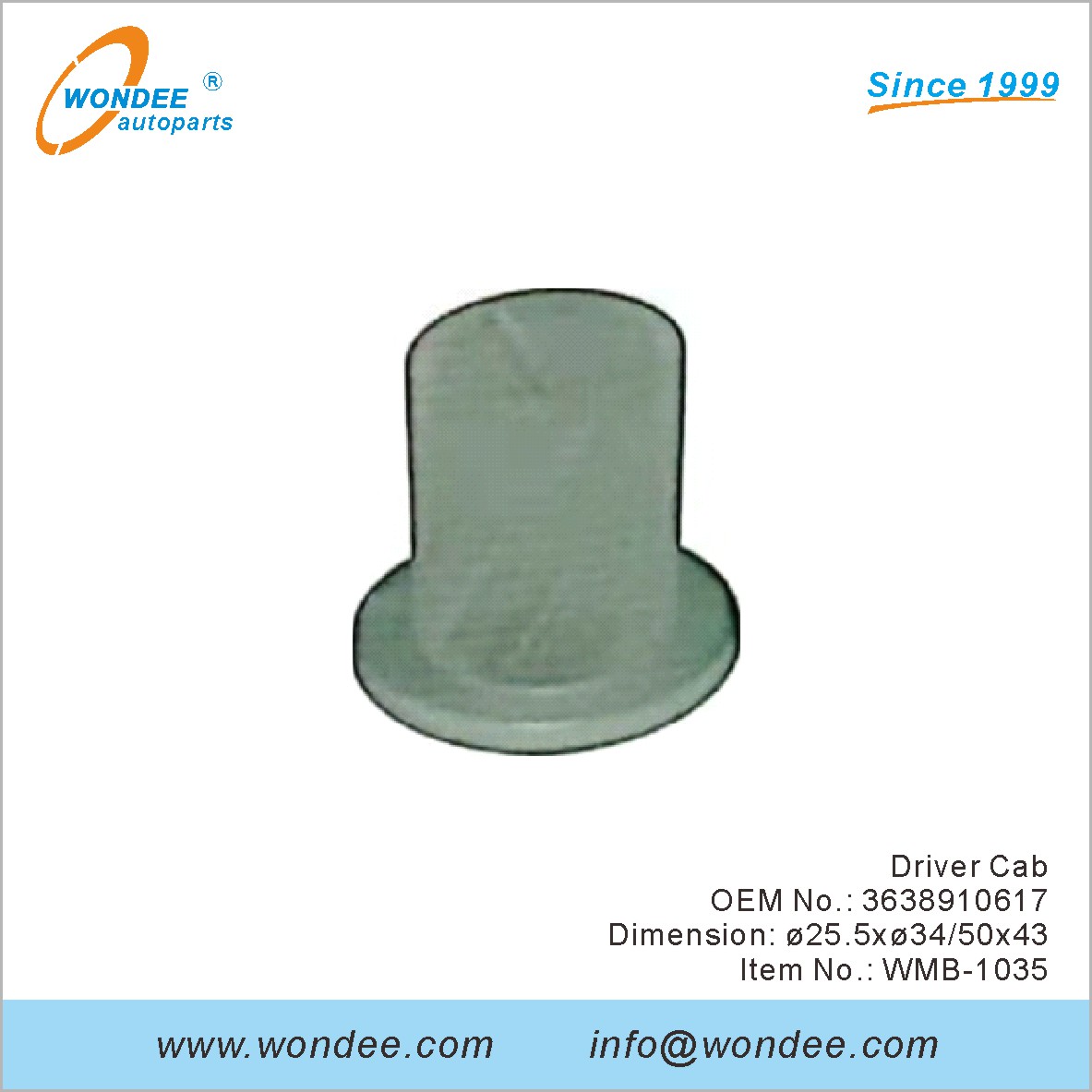 Driver Cab OEM 3638910617 para Benz de Wondee