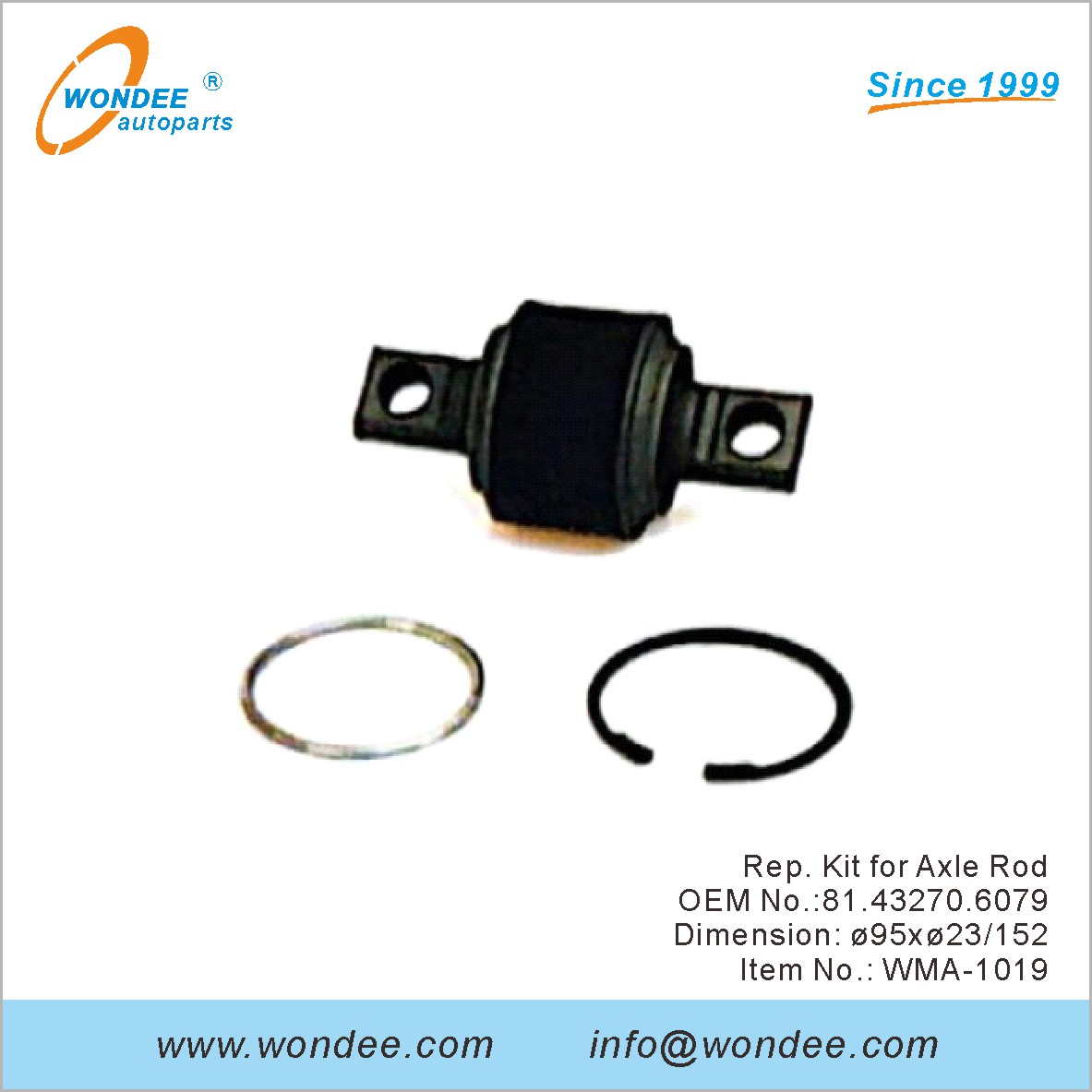 Rep. Kit para la barra de eje OEM 81.43270.6079 para el hombre de Wondee