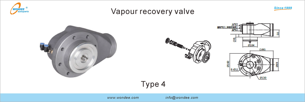 Válvula de recuperación de vapor de Wondee AutoParts (9)