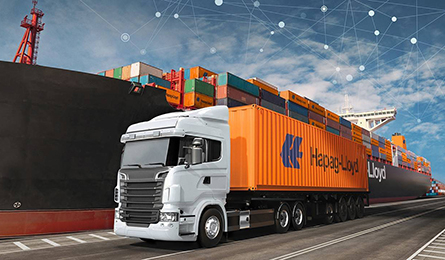 Transporte de contenedores