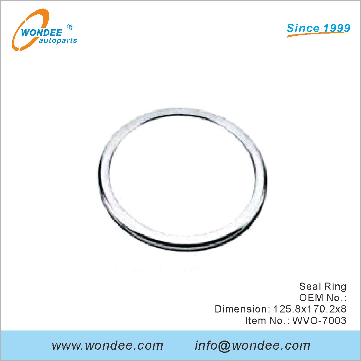 SELLE RING OEM para Volvo de Wondee