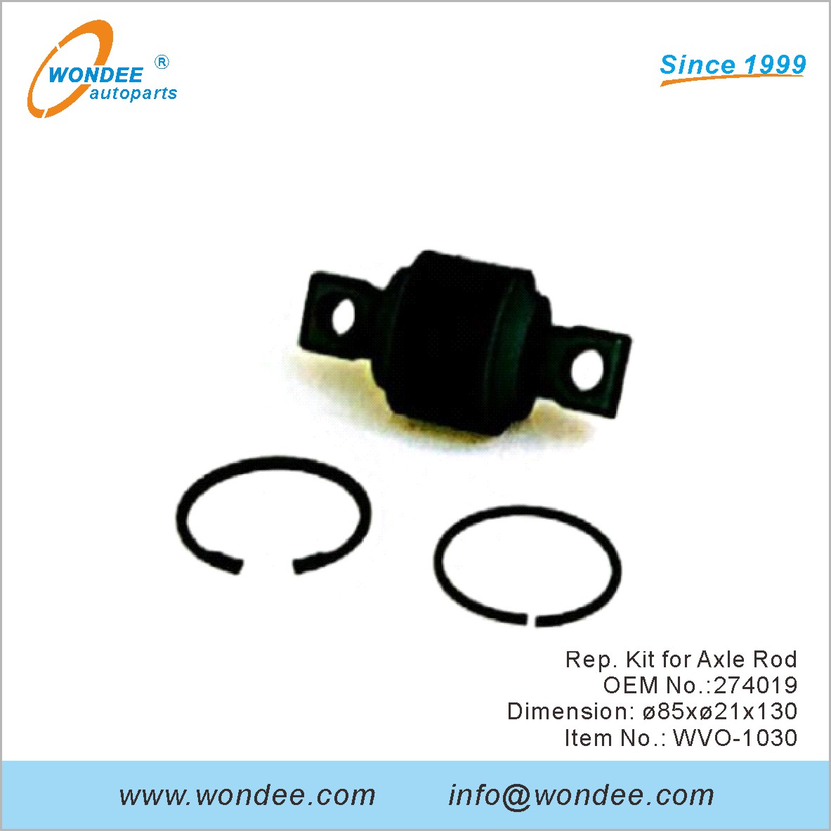 Rep. Kit para la barra de eje OEM 274019 para Volvo de Wondee