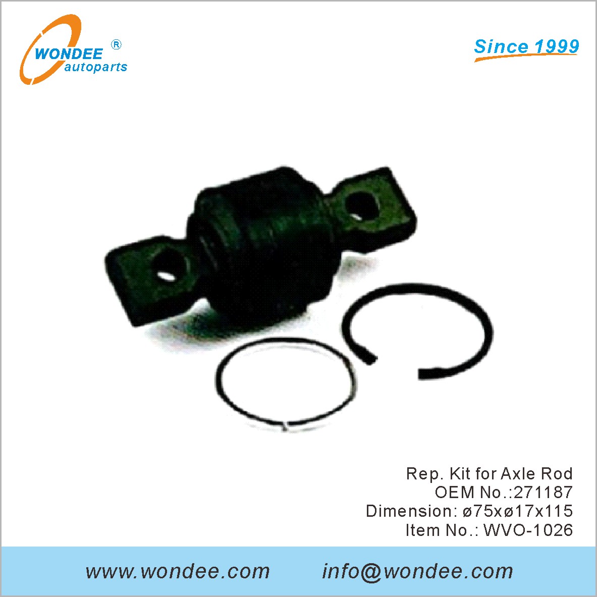 Rep. Kit para Axle Rodm OEM 271187 para Volvo de Wondee