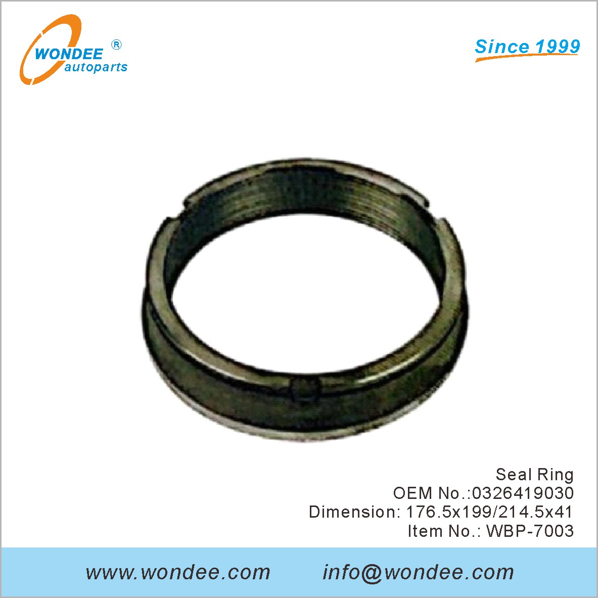 SEAL RING OEM 0326419030 para BPW de Wondee