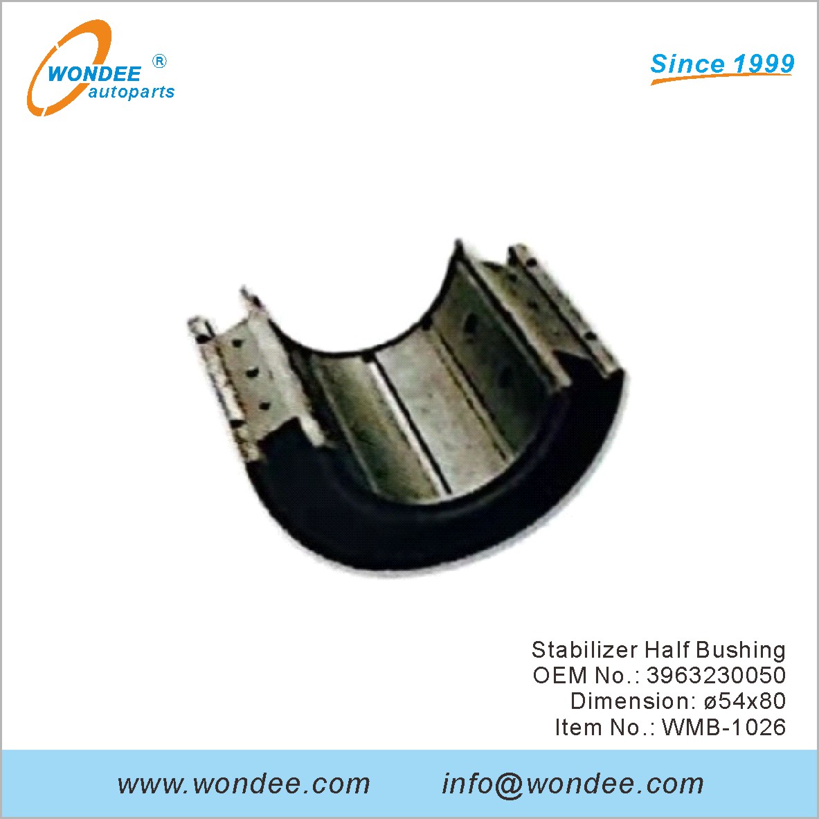Halficlo de estabilizador OEM 3963230050 para Benz de Wondee