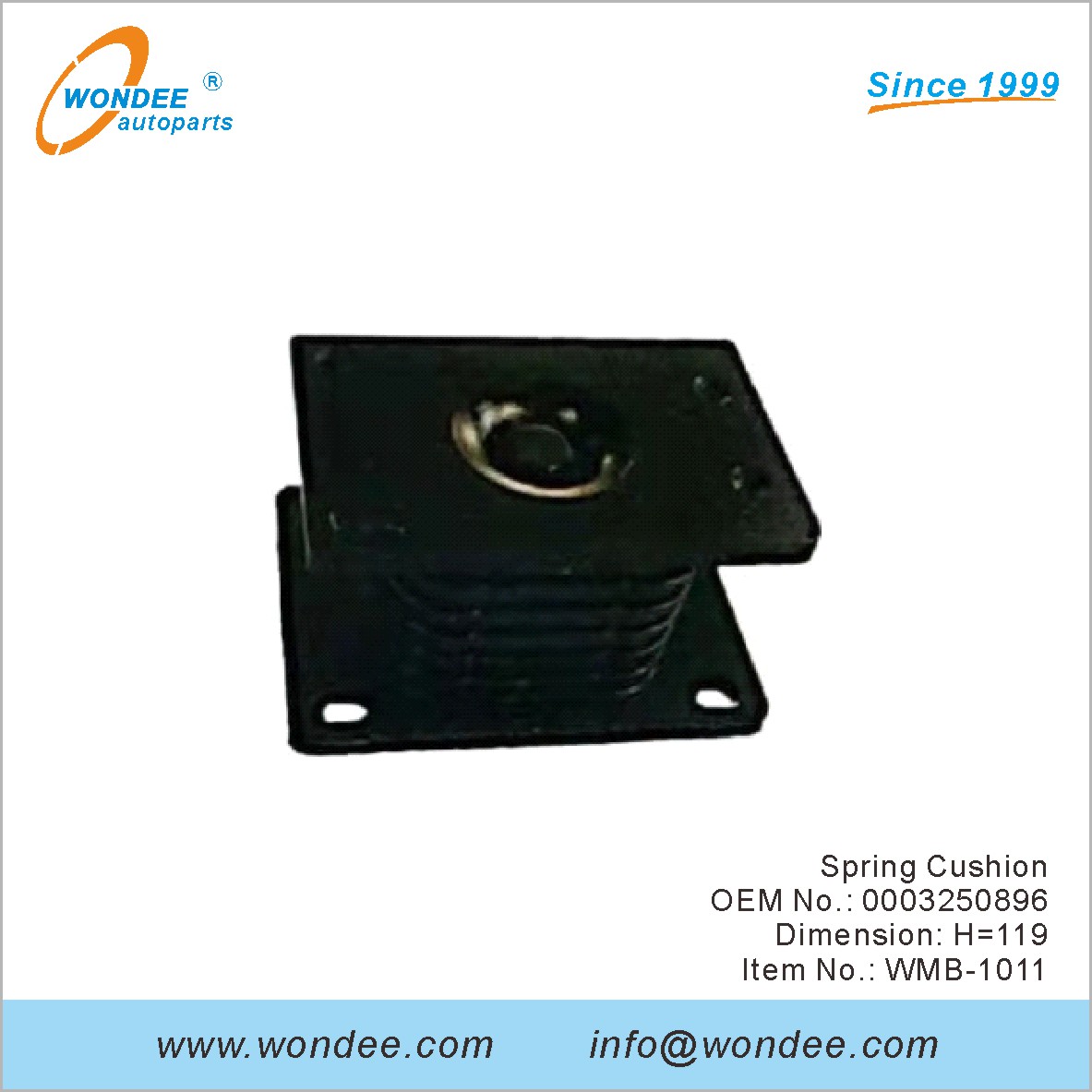 Spring Cushion OEM 0003250896 para Benz de Wondee