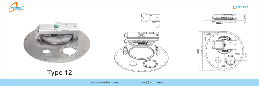 Cubierta de manejo del cisterner para diesel y gasolina de Wondee Autoparts (17)