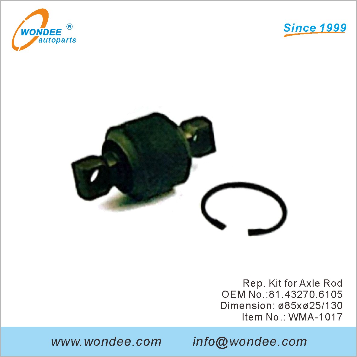 Rep. Kit para la barra de eje OEM 81.43270.6105 para el hombre de Wondee