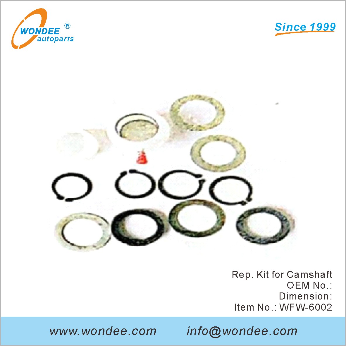 Rep. Kit para Camshaft OEM para Fuwa de Wondee (2)