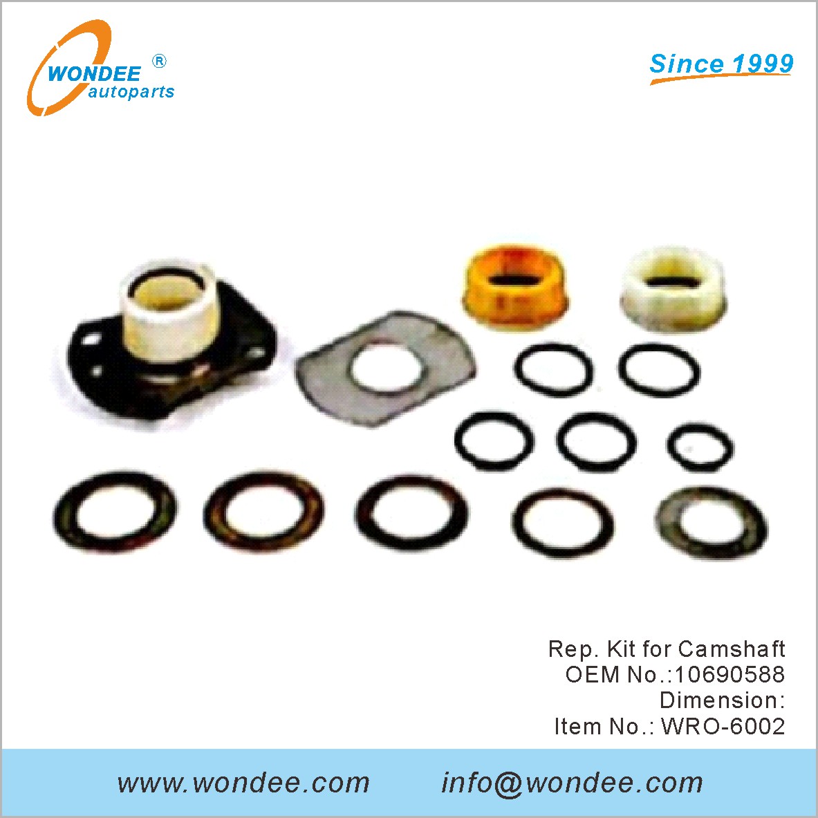 Rep. Kit para Camshaft OEM 10690588 para Ror de Wondee