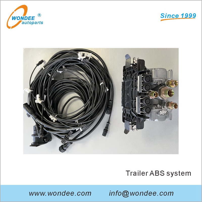 Sistemas de frenos ABS estándar y personalizados para semi remolques