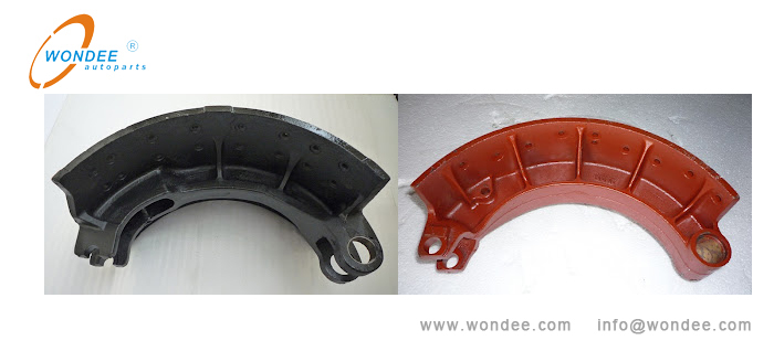 Casting brake shoes Zapatos de freno de fundición