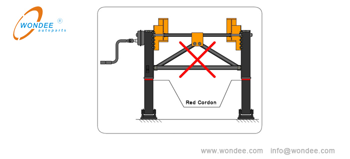35T Equipo de aterrizaje para semi de trabajo pesado de China Fabricante / Wondee Autoparts