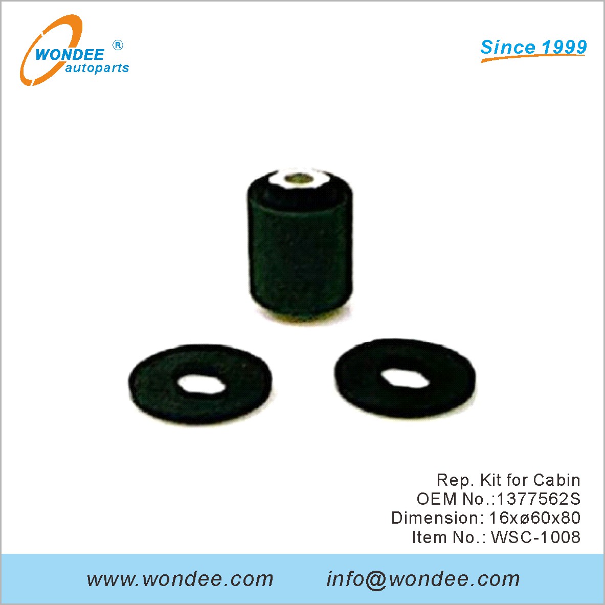 Rep. Kit para Cabin OEM 1377562 de Wondee