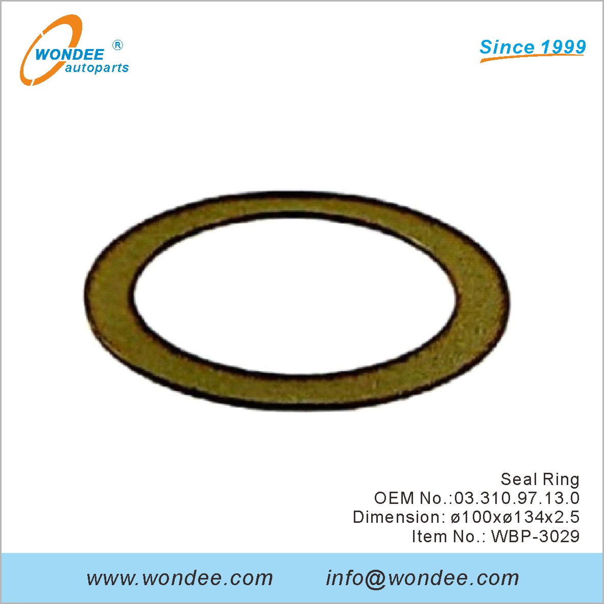 SEAL RING OEM 0331097130 para BPW de Wondee