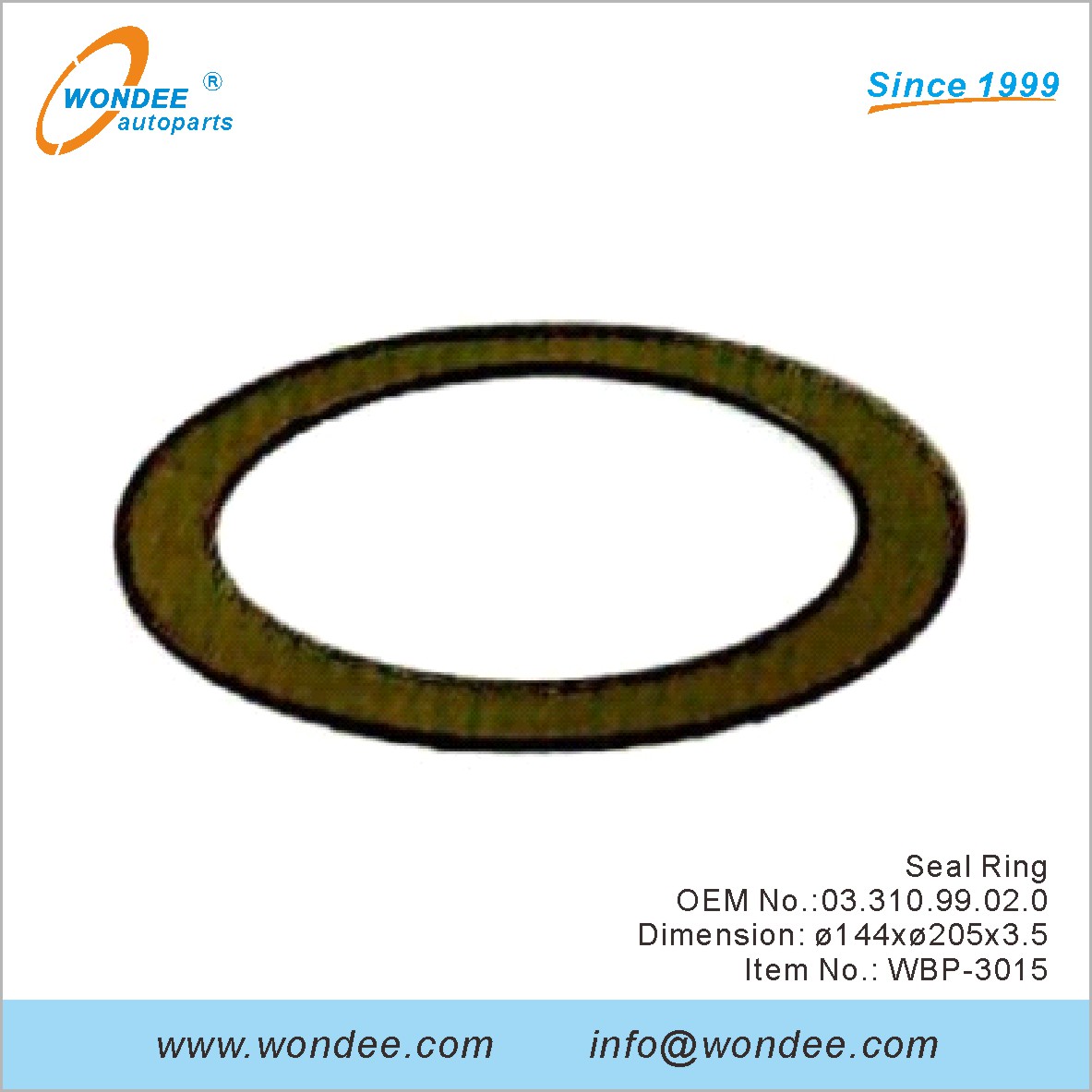 SEAL RING OEM 0331099020 para BPW de Wondee