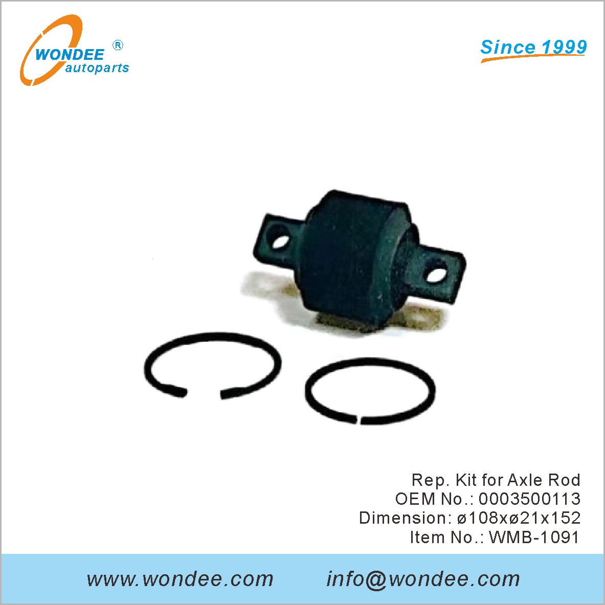 Rep. Kit para la barra de eje OEM 0003500113 para Benz de Wondee