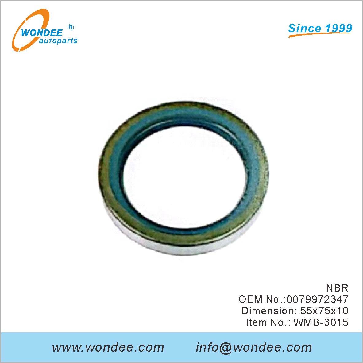 NBR OEM 0079972347 para Benz de Wondee