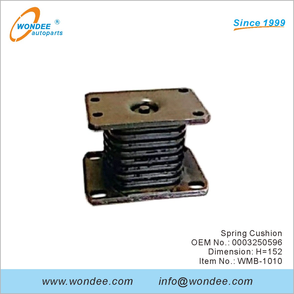 Spring Cushion OEM 0003250596 para Benz de Wondee