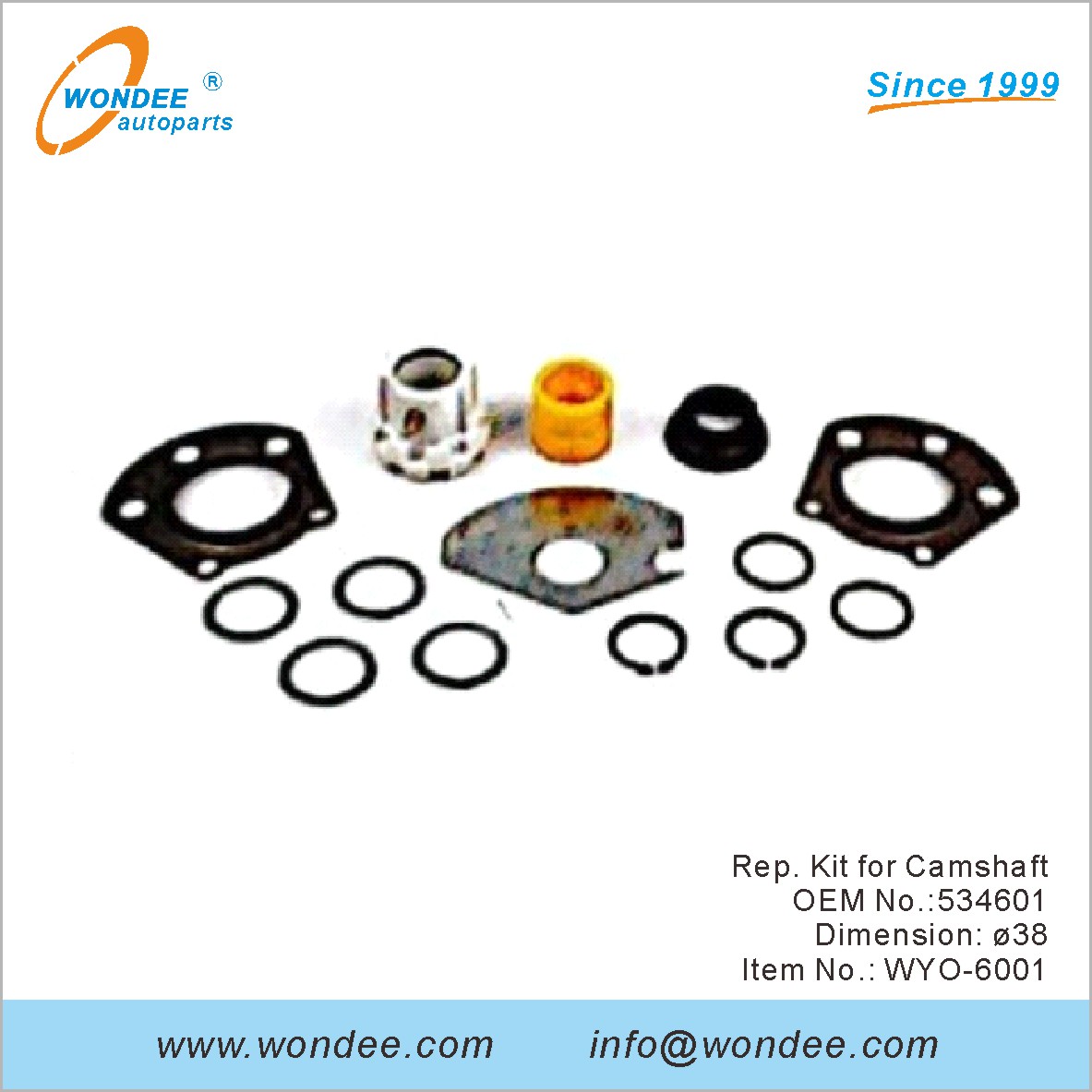 Rep. Kit para Camshaft OEM 534601 para Volvo de Wondee
