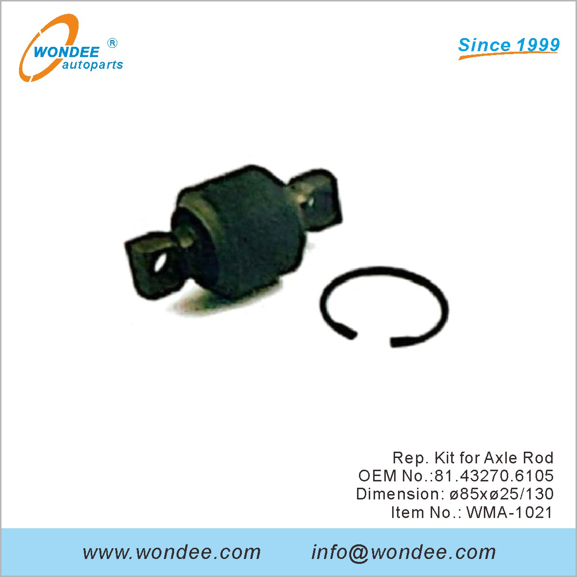 Rep. Kit para la barra de eje OEM 81.43270.6105 para el hombre de Wondee (2)