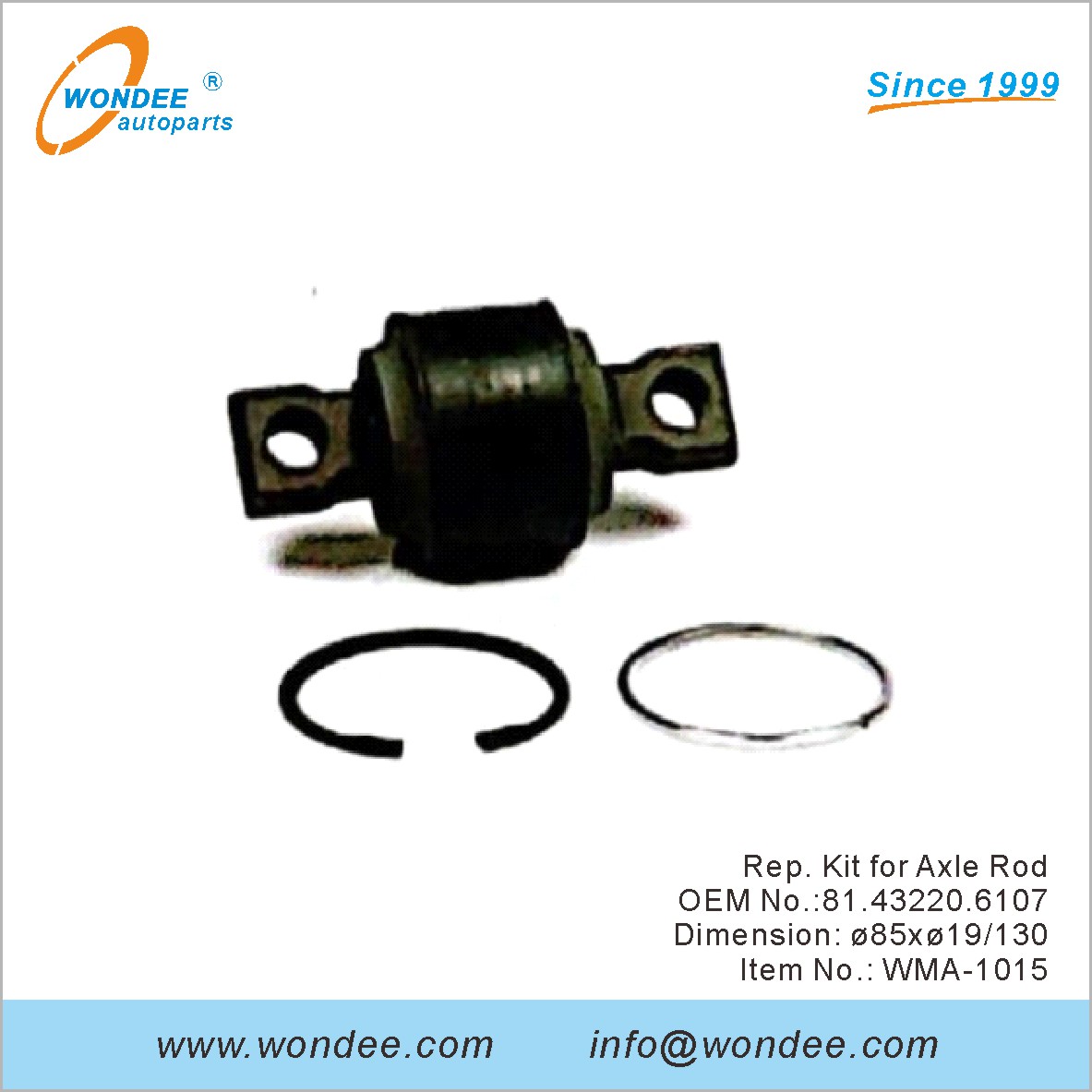 Rep. Kit para la barra de eje OEM 81.43220.6107 para el hombre de Wondee