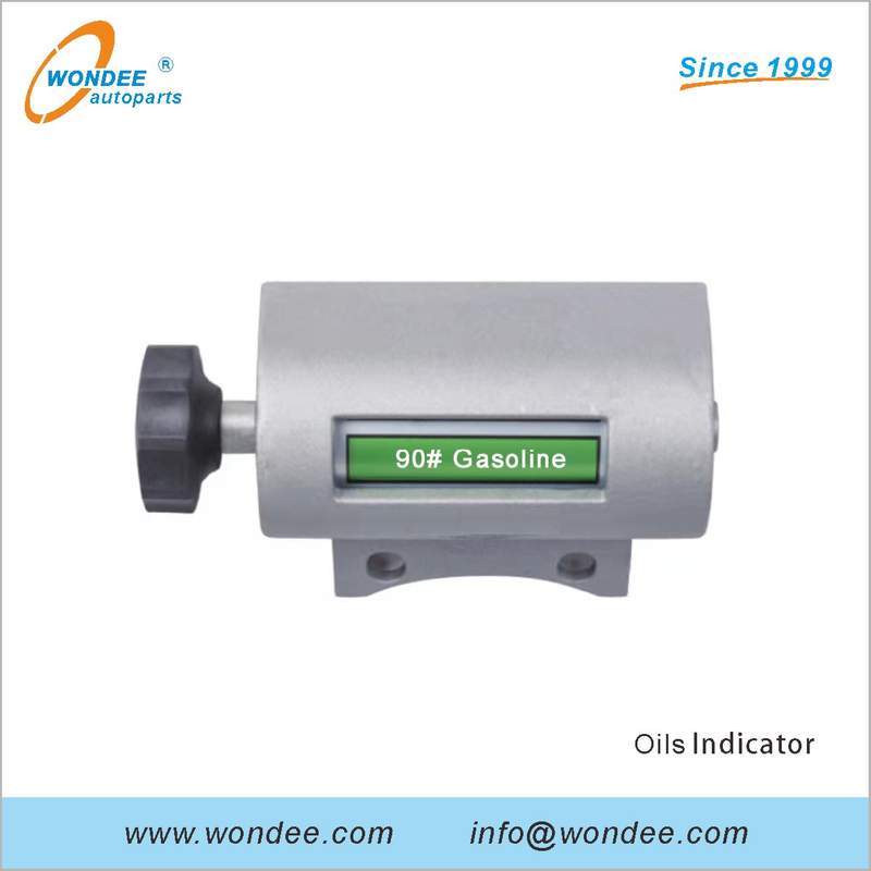 Indicador de aceites para piezas de camiones de combustible