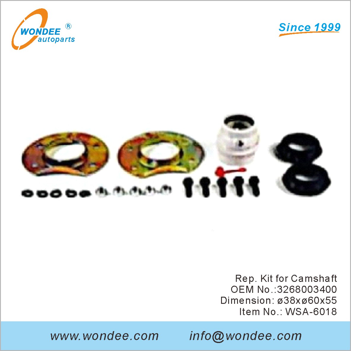 Rep. Kit para Camshaft OEM 3268003400 para SAF de Wondee