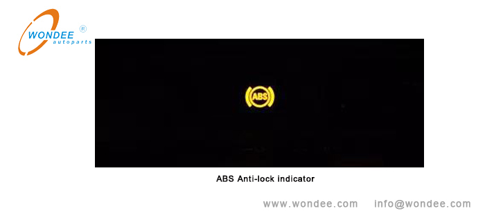 Indicador de anti-bloqueo ABS