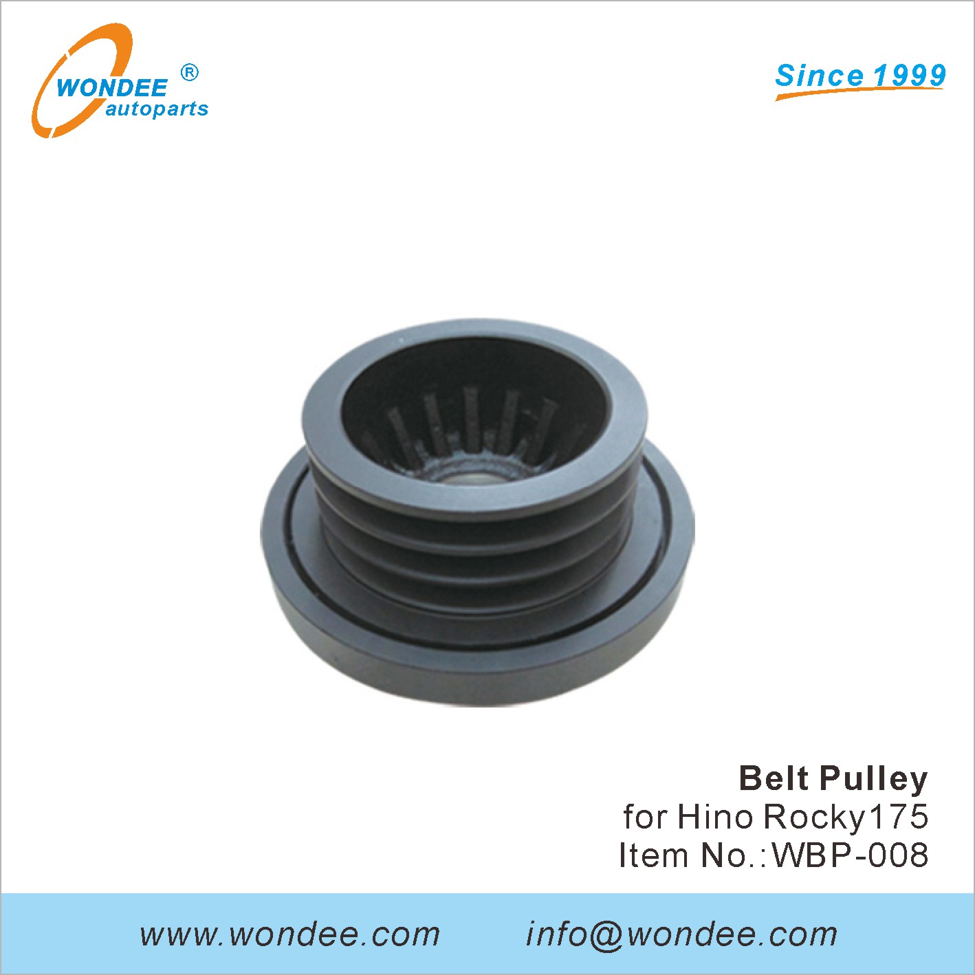 Polea de correa de Wondee (8)