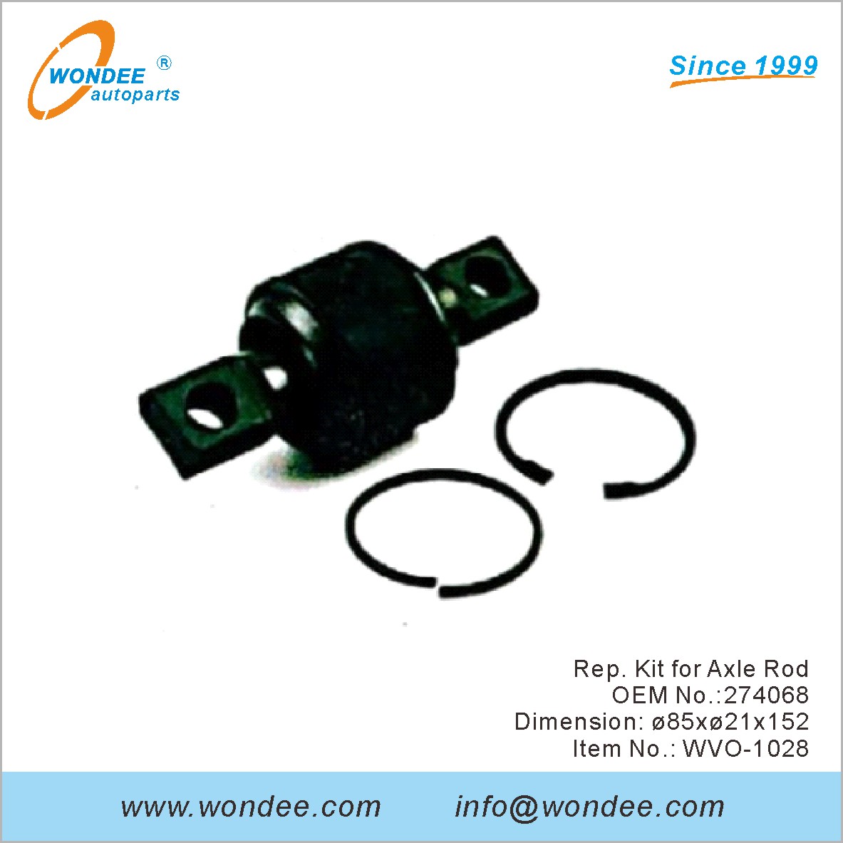 Rep. Kit para la barra de eje OEM 274068 para Volvo de Wondee