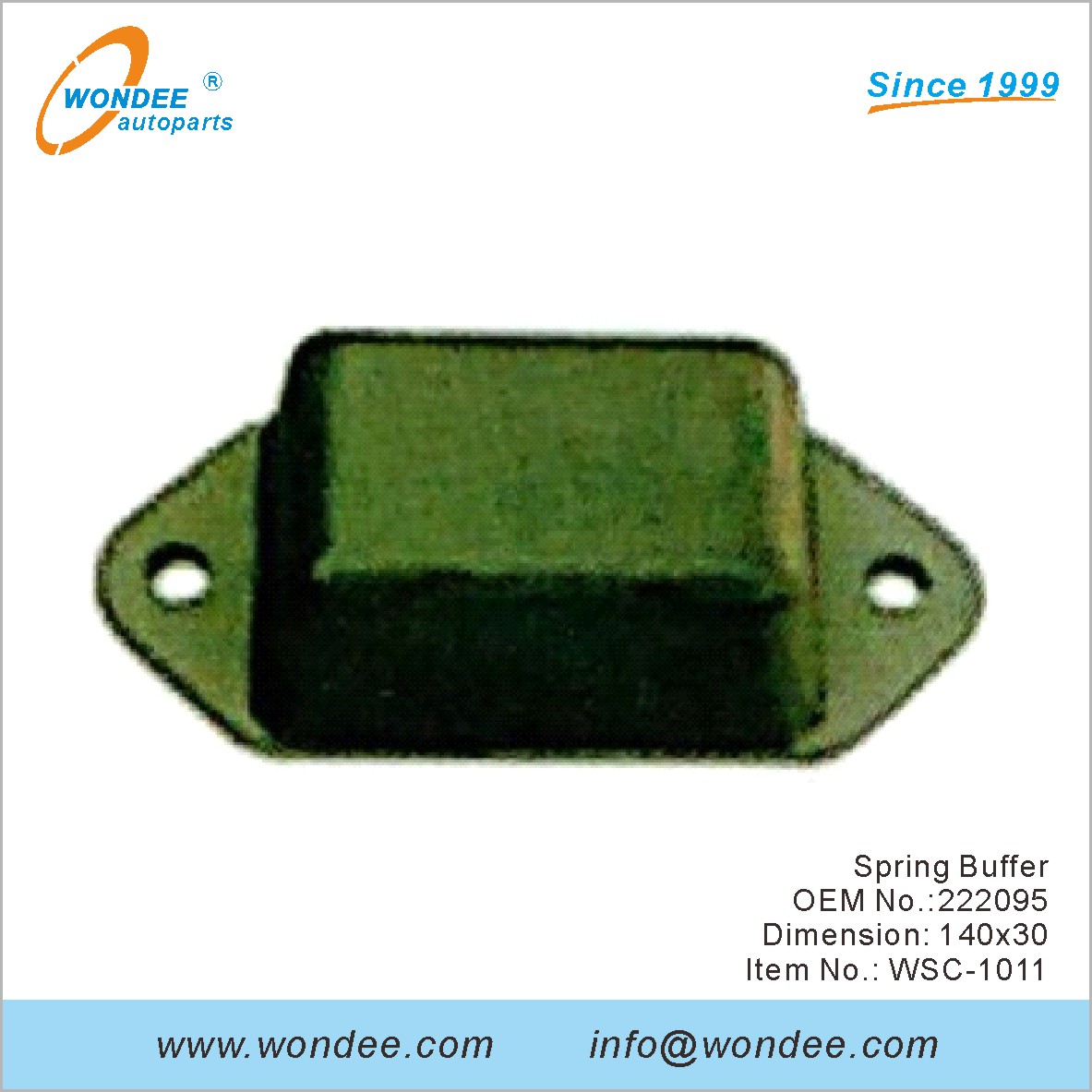 Buffer de primavera OEM 222095 de Wondee
