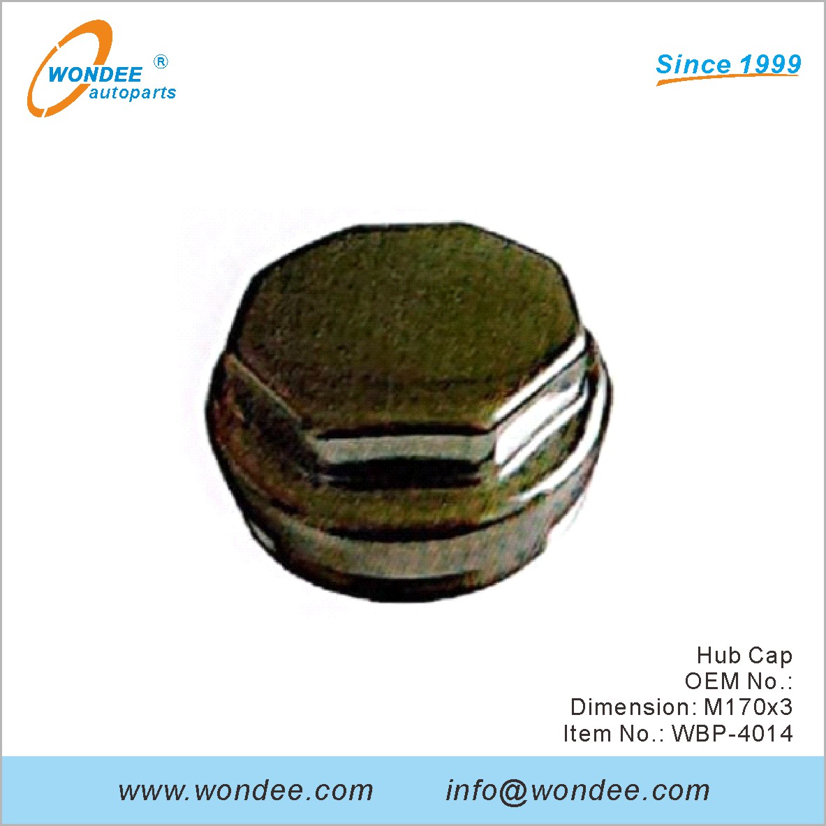 Hub Cap OEM para BPW de Wondee