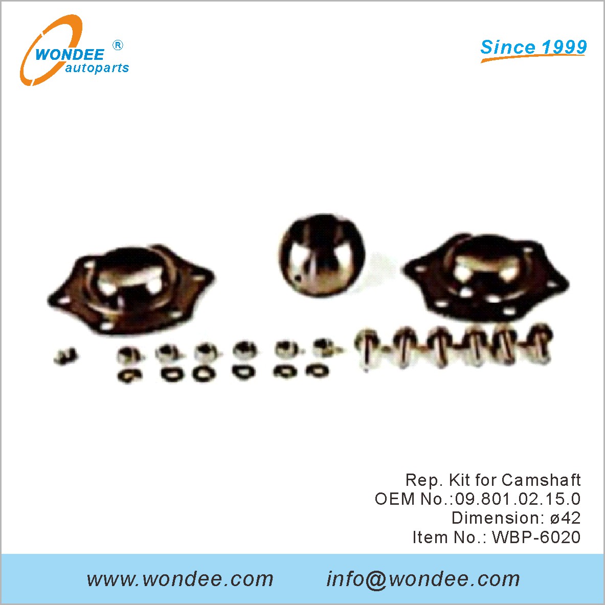Kit de representante para Camshaft OEM 0980102150 para BPW de Wondee
