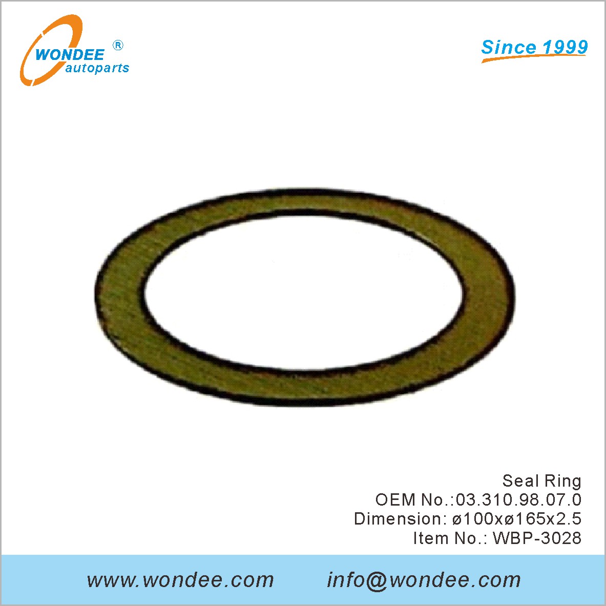 SEAL RING OEM 0331098070 para BPW de Wondee