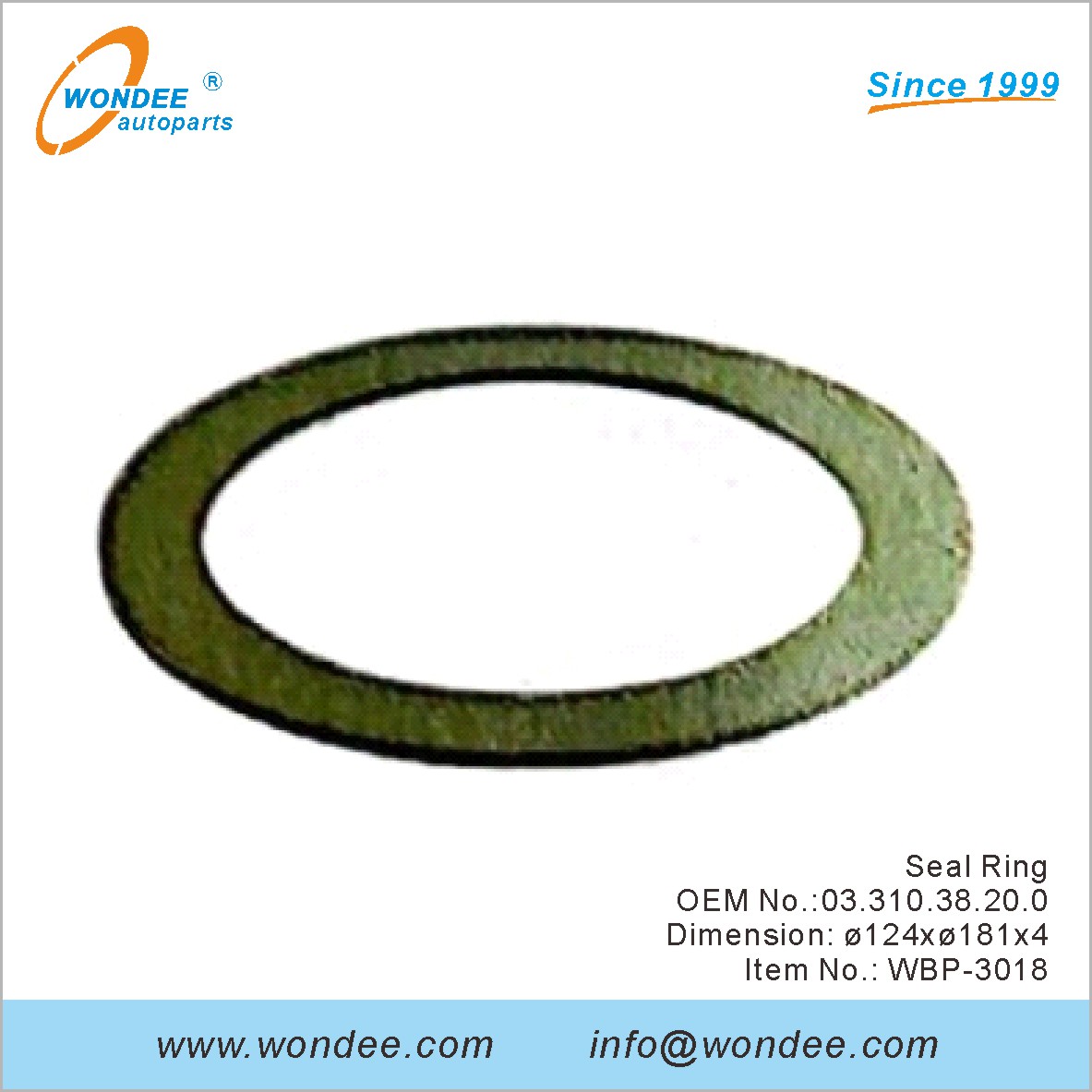 SEAL RING OEM 0331038200 para BPW de Wondee