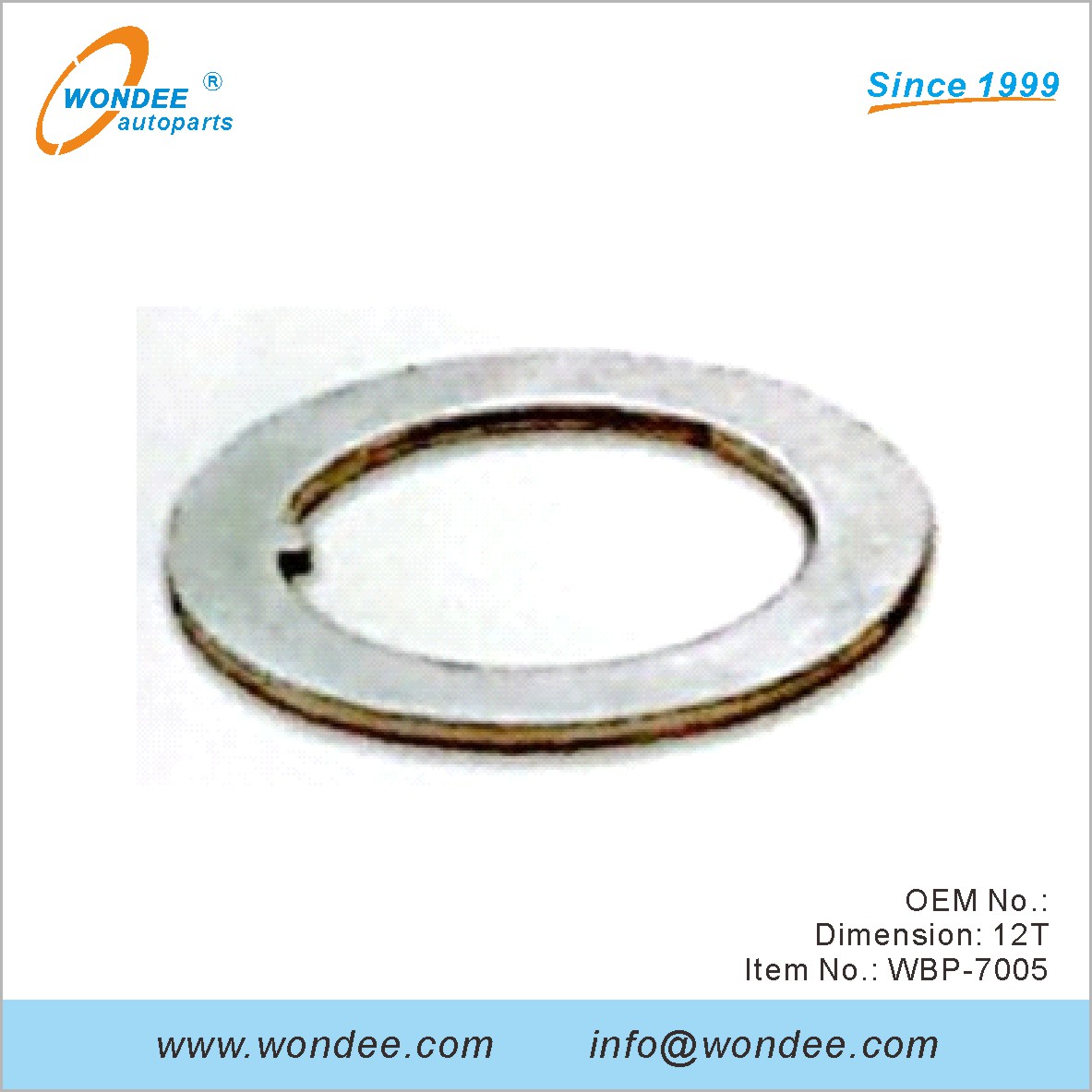 OEM para BPW de Wondee (3)