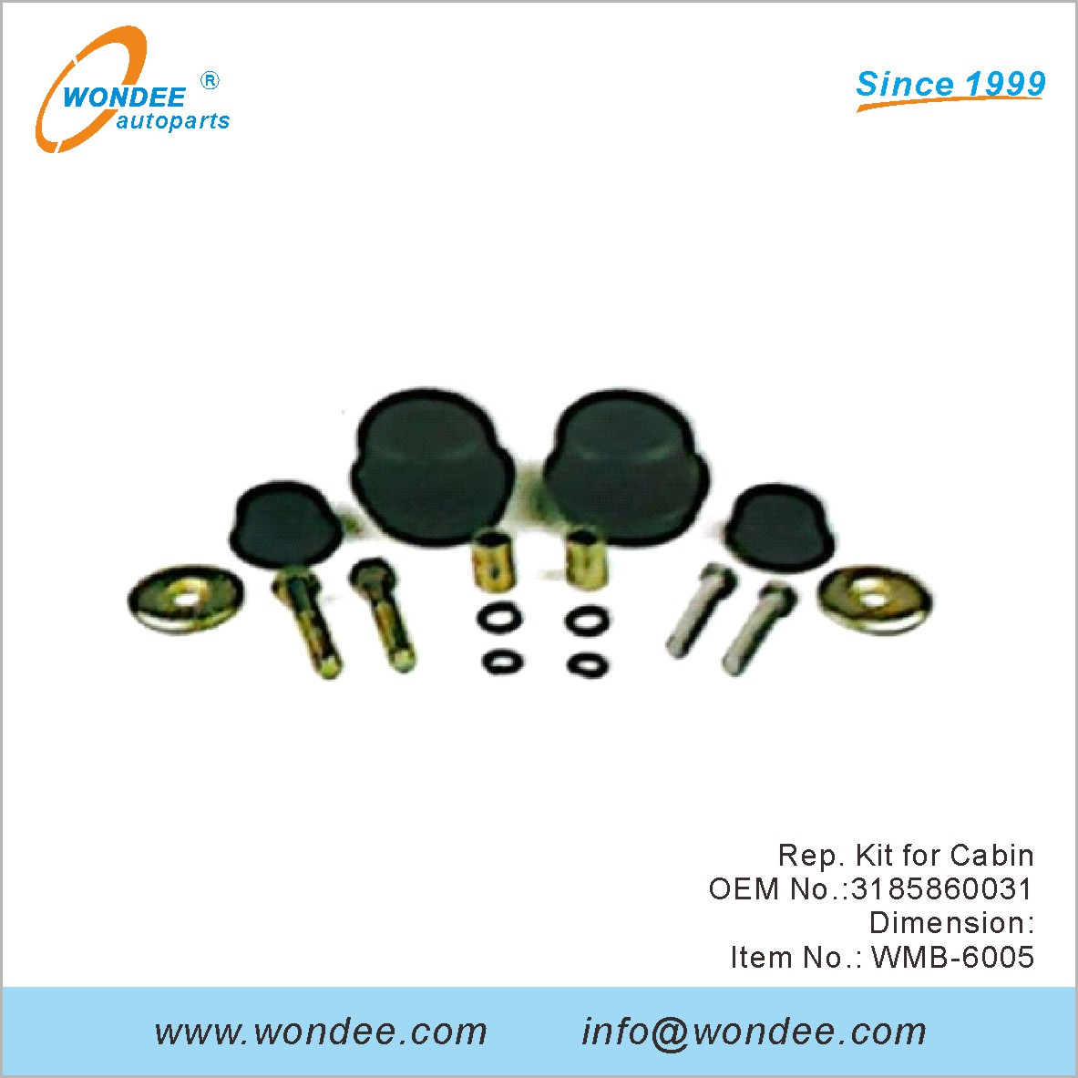 Rep. Kit para Cabin OEM 3185860031 para Benz de Wondee