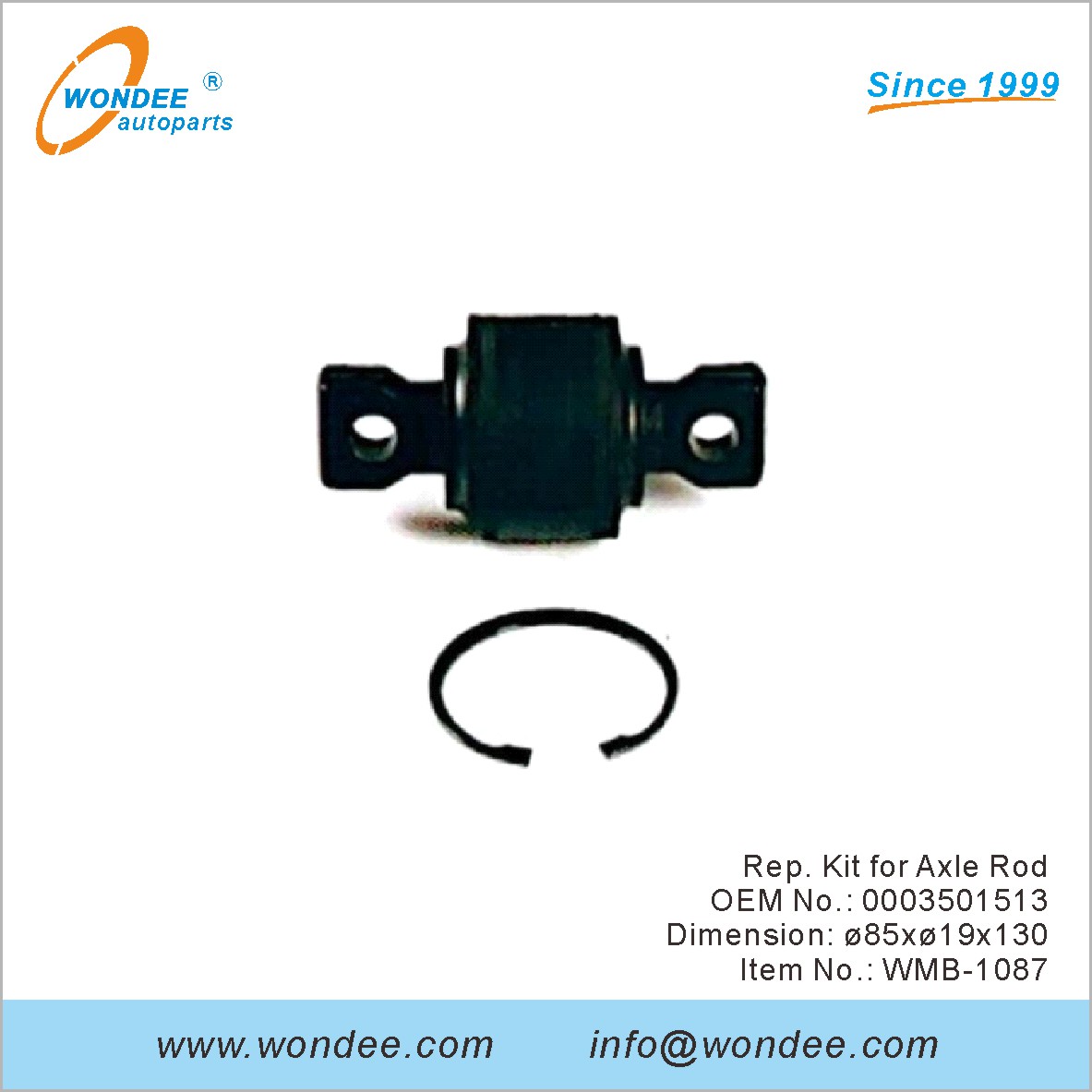 Rep. Kit para la barra de eje OEM 0003501513 para Benz de Wondee