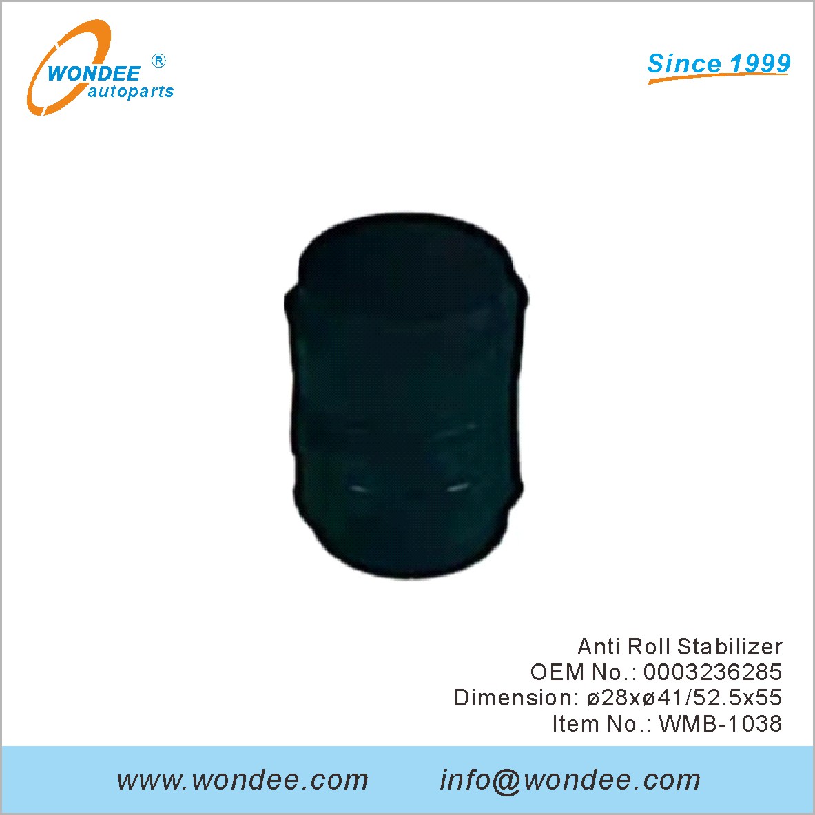 Anti -Roll Stabilizer OEM 0003236285 para Benz de Wondee