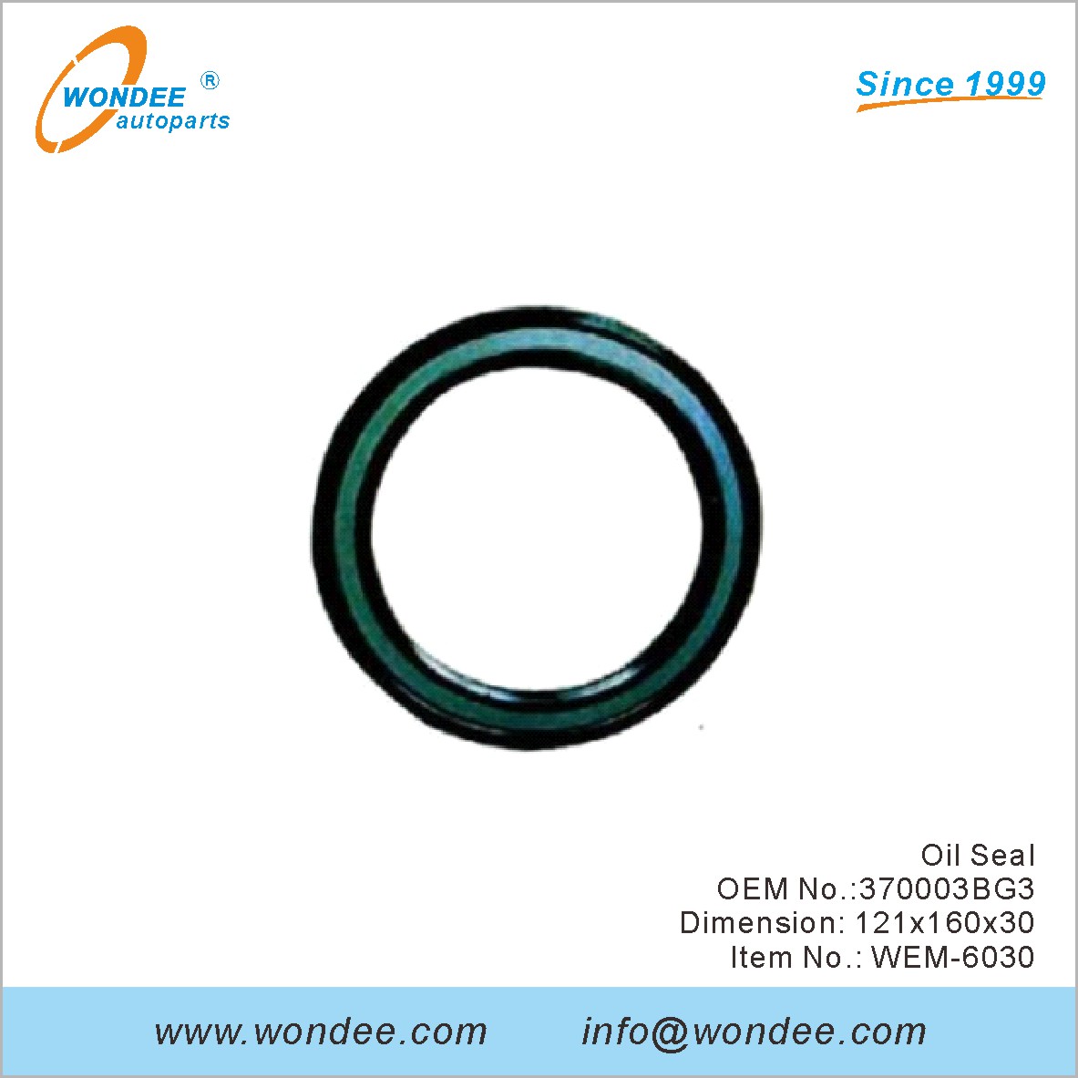 SEAL OED OEM 370003BG3 para el motor del motor desde Wondee