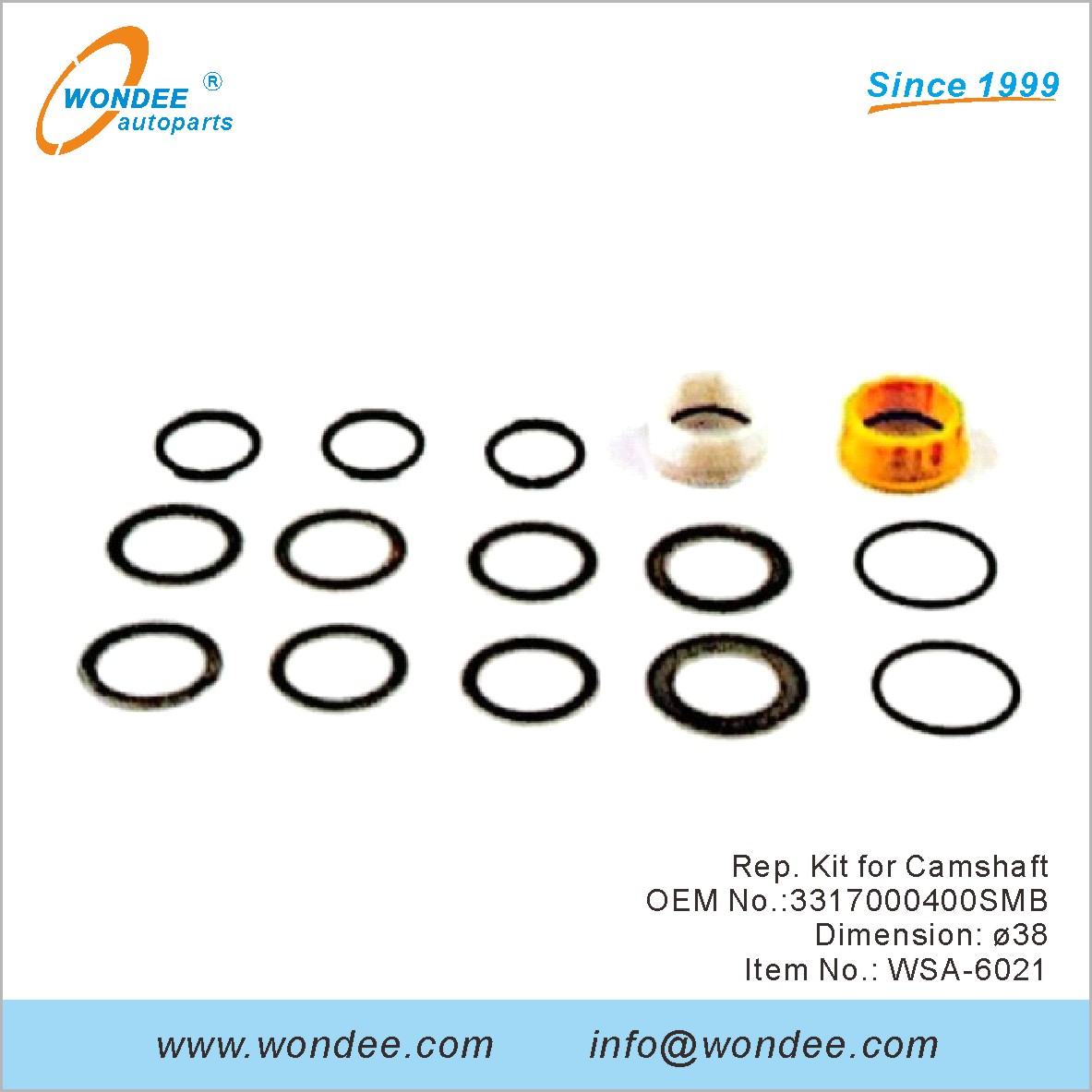 Rep. Kit para Camshaft OEM 3317000400SMB para SAF de Wondee